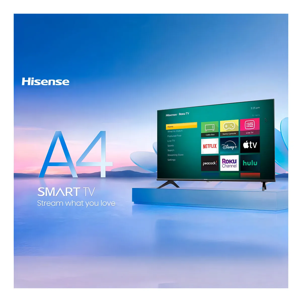 Pantalla Smart Tv Hisense 32 32a4hnr Roku Hd Dolby Audio - Imagen 2
