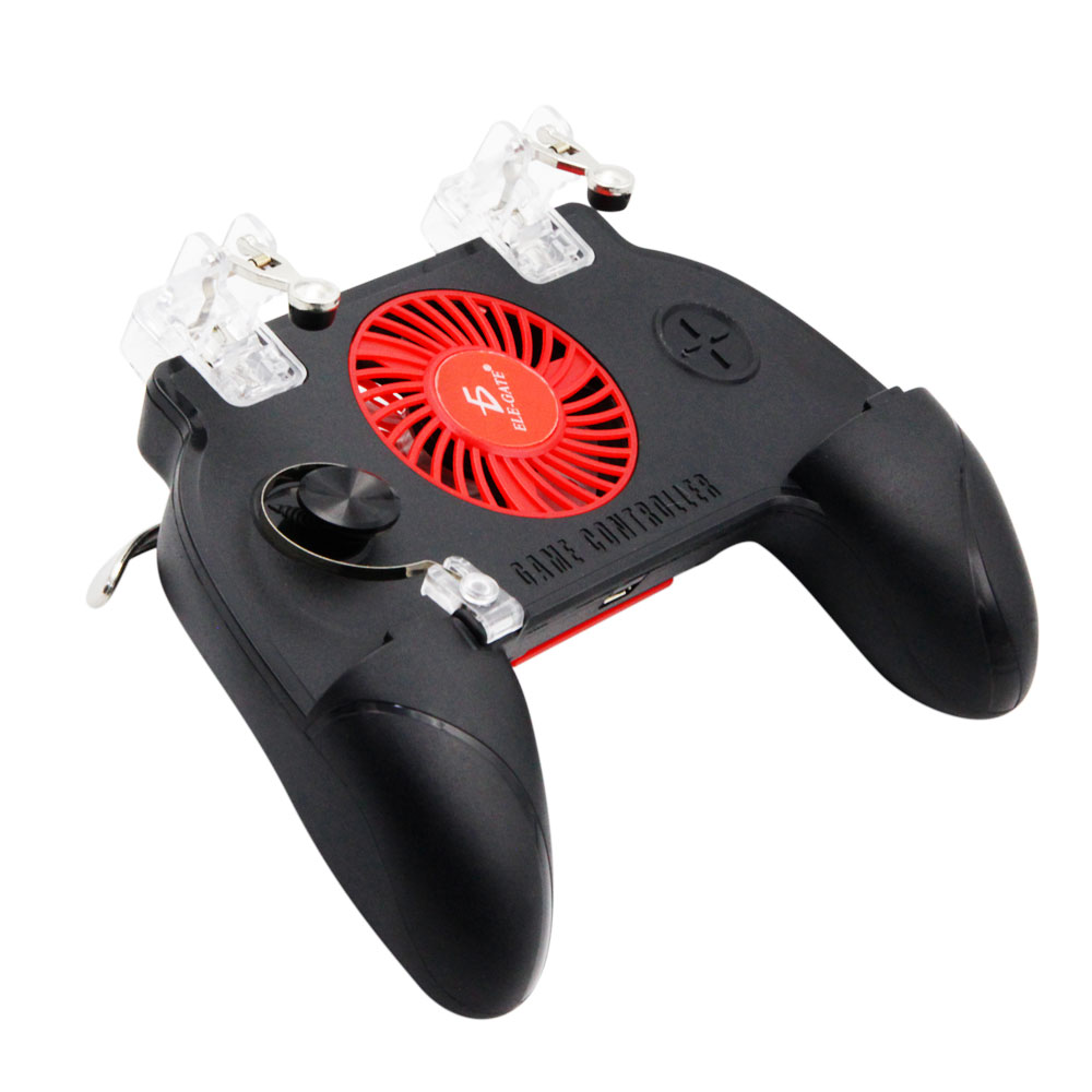 Gamepad Control Soporte Cargador Celular Ventilador Juego - Imagen 2