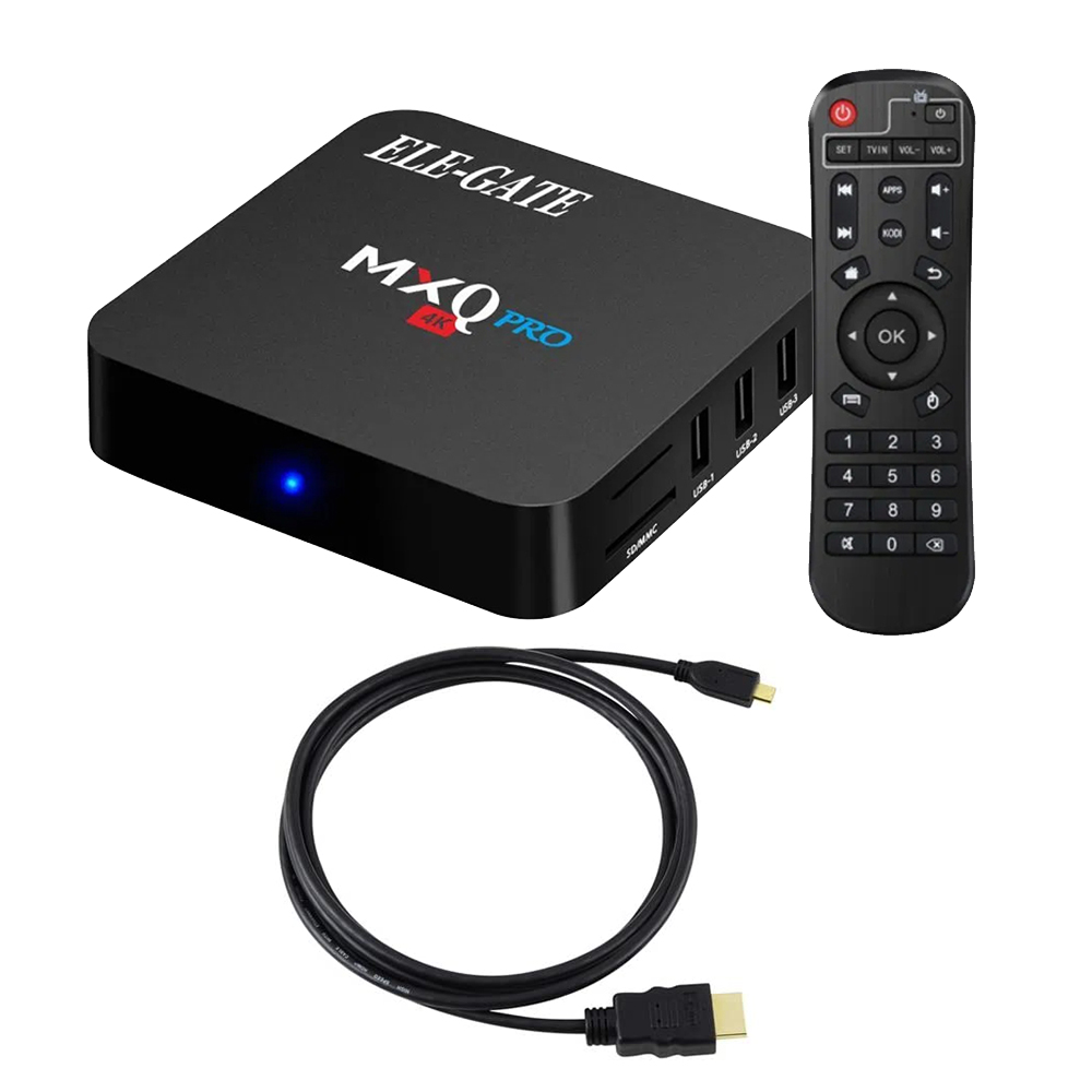 Smart Tv Box 4K Android 7.12 MXQ PRO 1G/8G 2.4G Y 5G - Imagen 3