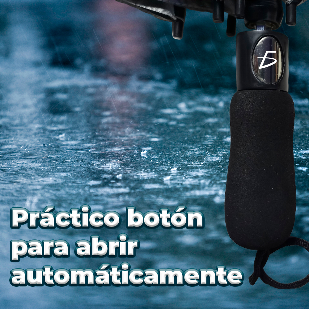 Paraguas Compacto con Protección UV y tela Repelente al Agua - Imagen 2