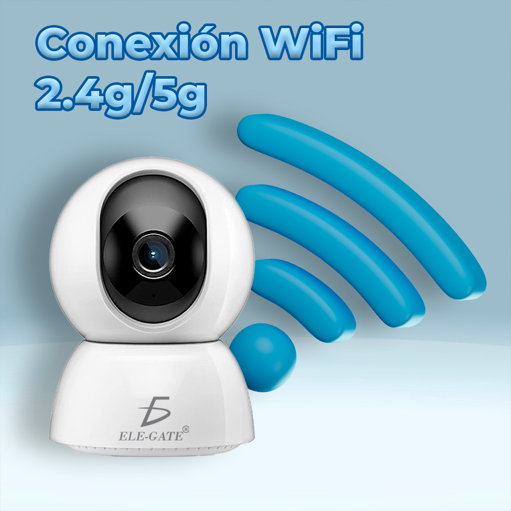 Cámara de Seguridad 2K con Visualización en Vivo a 3MP Funciona con Alexa Conexión 2.4 GHz - Imagen 4