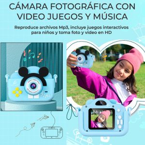 Mini Cámara Video Mikey para Niños
